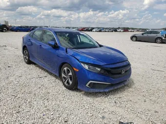 2020 Honda Civic 19XFC2F61LE021721 Lot 54522496