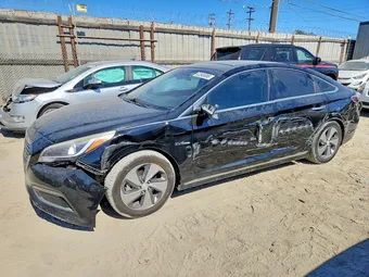 2016 Hyundai Sonata KMHE34L10GA020628 Lot 62346666