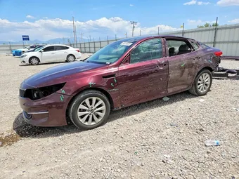 2016 Kia Optima 5XXGU4L35GG110115 Lot 59220826