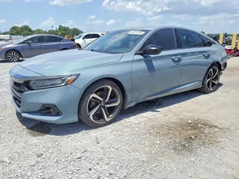 2022 Honda Accord 1HGCV1F3XNA006204 Lot 60927536