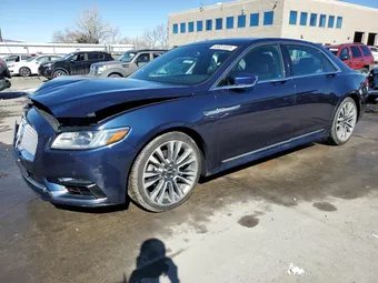 2017 Lincoln Continental 1LN6L9NC1H5631469