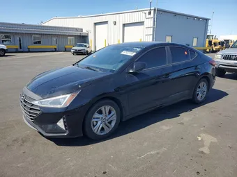 2019 Hyundai Elantra KMHD84LF5KU782613 Lot 57433116