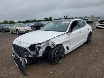 2022 Genesis G70 Base KMTG54TE0NU088371