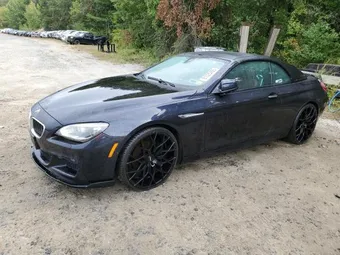 2013 BMW 6 Series WBAYP1C50DDX00723
