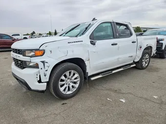 2021 Chevrolet Silverado 1500 1GCPWBEKXMZ338056 Lot 55213796