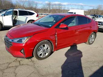 2020 Hyundai Elantra 5NPD84LF4LH599610 Lot 72822555