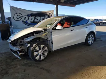 2021 Tesla Model Y Long 5YJYGDEE2MF066289 Lot 45527196