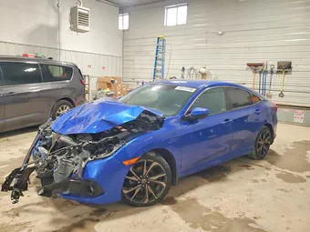 2019 Honda Civic 19XFC2F82KE010002 Lot 48470296
