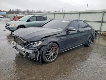 2016 Mercedes-Benz C-Class 55SWF8HB9GU100007 Lot 77288915