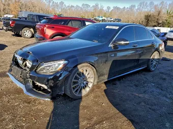 2015 Mercedes-Benz C-Class 55SWF6GB1FU034119 Lot 95408735