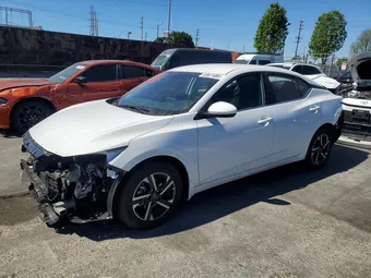 2025 Nissan Sentra 3N1AB8CV3SY348102 Lot 45821086