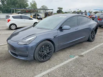 2021 Tesla Model 3 5YJ3E1EB3MF051966 Lot 48060736