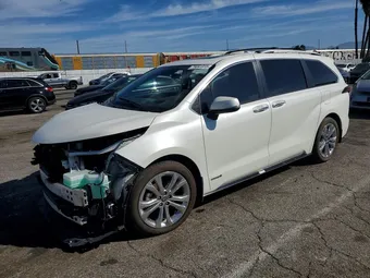 2021 Toyota Sienna 5TDERKEC4MS049537 Lot 78091915