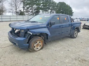 2021 Chevrolet Silverado 1500 1GCPWDED6MZ400405 Lot 77852625