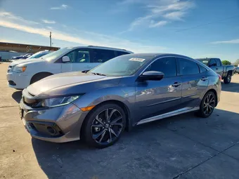 2019 Honda Civic 19XFC2F80KE037523 Lot 46763666
