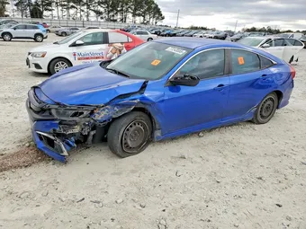 2020 Honda Civic 2HGFC2F66LH596189 Lot 77243555
