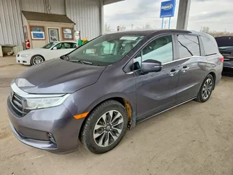 2022 Honda Odyssey 5FNRL6H76NB047626 Lot 48157766
