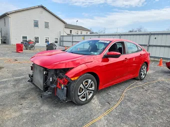 2018 Honda Civic 2HGFC2F52JH558592 Lot 48139616