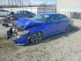 2021 Honda Accord 1HGCV1F37MA043483 Lot 77872725