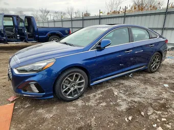 2018 Hyundai Sonata 5NPE34AB0JH688512 Lot 47079616