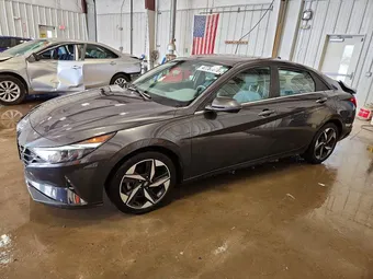 2021 Hyundai Elantra 5NPLN4AG6MH016827 Lot 47787676