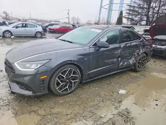 2021 Hyundai Sonata 5NPEK4JC0MH113097 Lot 78267775