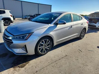 2020 Hyundai Elantra KMHD84LF8LU009734 Lot 46200576