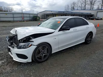 2018 Mercedes-Benz C-Class 55SWF6EB4JU262577 Lot 48658906