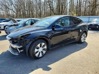 2021 Tesla Model Y Long 5YJYGDEE3MF089399 Lot 47908986