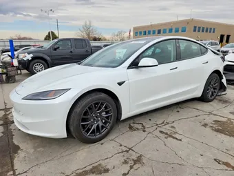 2025 Tesla Model 3 5YJ3E1EB3SF034016 Lot 75208285
