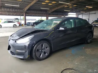2022 Tesla Model 3 5YJ3E1EA4NF290869 Lot 48592836