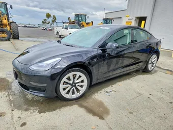 2022 Tesla Model 3 5YJ3E1EA6NF371744 Lot 48173986