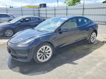 2022 Tesla Model 3 5YJ3E1EA9NF287160 Lot 49425066