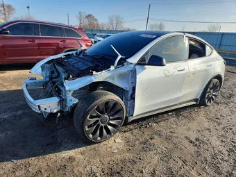 2022 Tesla Model Y 7SAYGDEF8NF538749 Lot 41960276