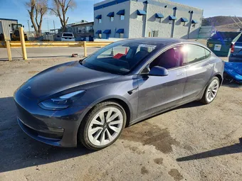 2021 Tesla Model 3 5YJ3E1EB3MF915608 Lot 77183585
