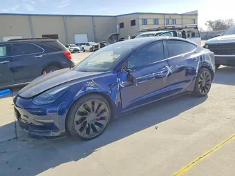2022 Tesla Model 3 5YJ3E1EC2NF318055 Lot 77958035