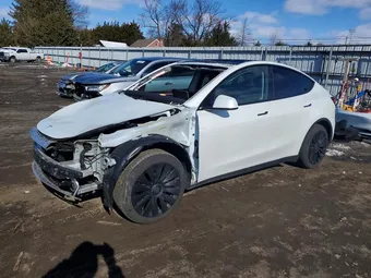 2025 Tesla Model Y 7SAYGDED7SF260310 Lot 77791535
