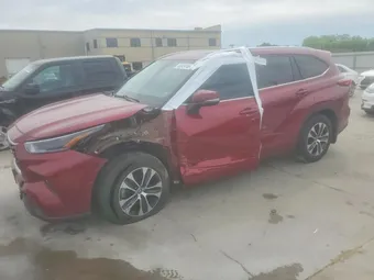 2021 Toyota Highlander 5TDGZRAHXMS045074 Lot 48049746