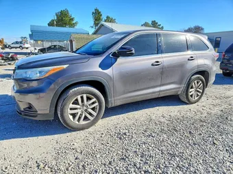 2015 Toyota Highlander 5TDZKRFH1FS048342 Lot 92075735