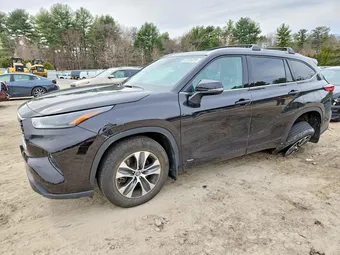 2022 Toyota Highlander 5TDGBRCH3NS095754 Lot 47376376