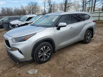 2022 Toyota Highlander 5TDGBRCH5NS538258 Lot 45968756