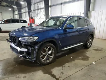 2022 BMW X3 WBX57DP07NN182498 Lot 46187966