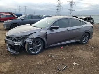 2020 Honda Civic 19XFC1F32LE002577 Lot 78130235