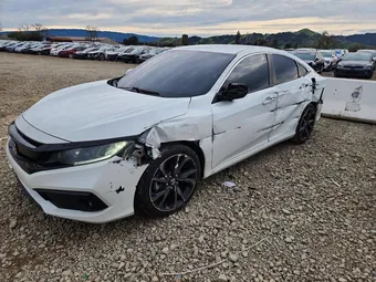 2020 Honda Civic 2HGFC2F88LH531037 Lot 78545445