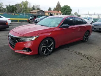 2021 Honda Accord 1HGCV1F33MA026275 Lot 70587515