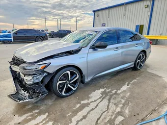 2022 Honda Accord Hybrid 1HGCV3F27NA040653 Lot 77556435