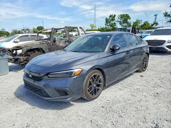 2022 Honda Civic 2HGFE2F54NH536142 Lot 49474096