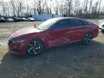2021 Honda Accord 1HGCV1F34MA044039 Lot 78186595