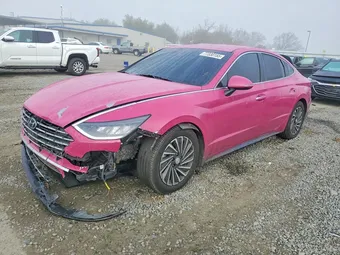 2021 Hyundai Sonata KMHL34JJ8MA034377 Lot 77330155