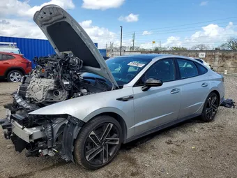 2025 Hyundai Sonata KMHL54JC4SA451696 Lot 48325746